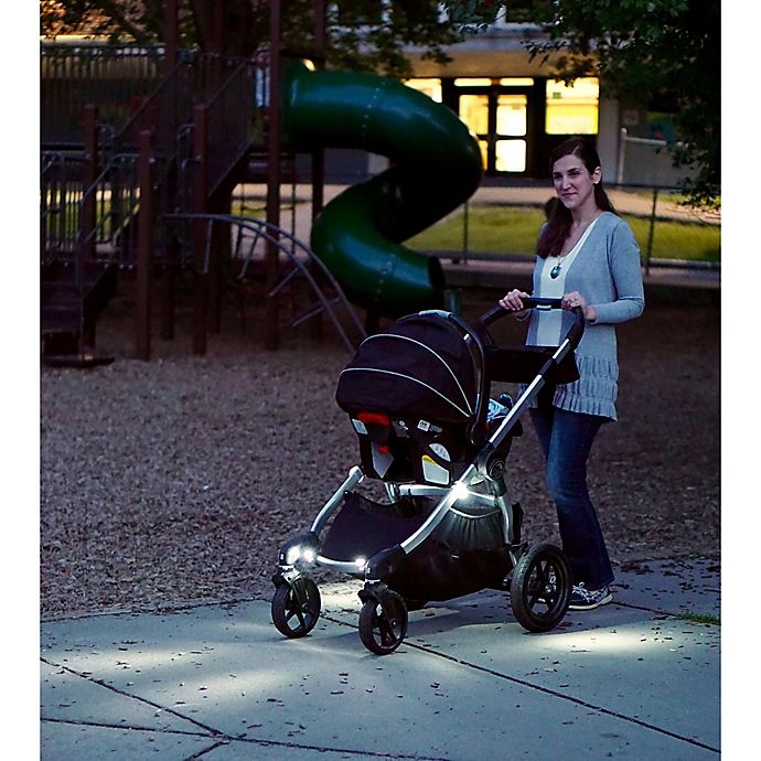 slide 9 of 11, The Mommy Hook The Mommy Light Stroller Light - Grey, 2 ct