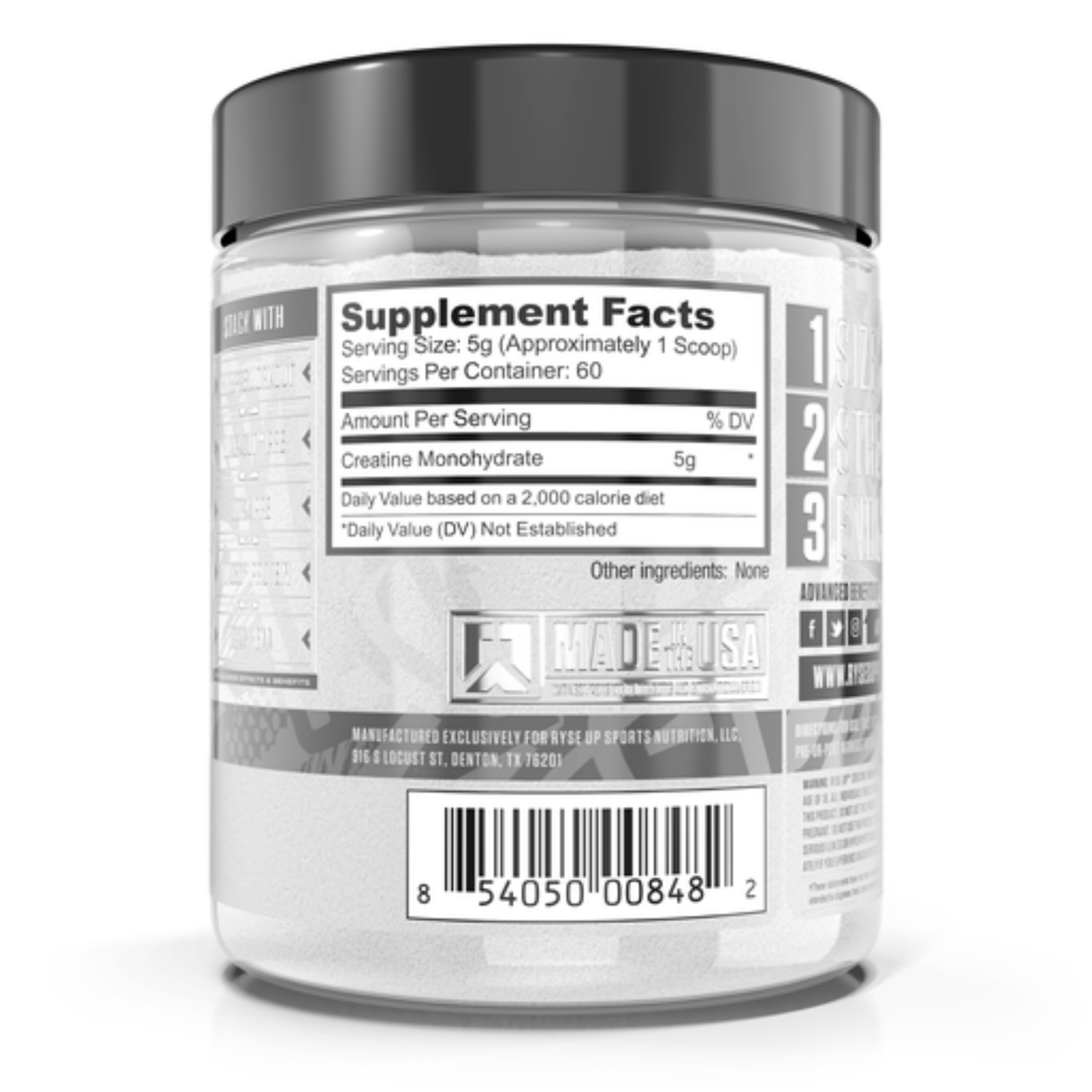 slide 2 of 2, Ryse Creatine Monohdrate, 10.6 oz