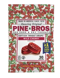Pine Bros Throat Drops Wild Cherry