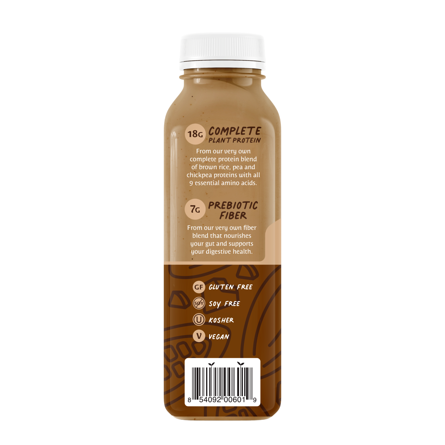 slide 2 of 3, Koia Protein - Cacao Bean - Ready To Drink Protein Shake - 12oz, 12 fl oz