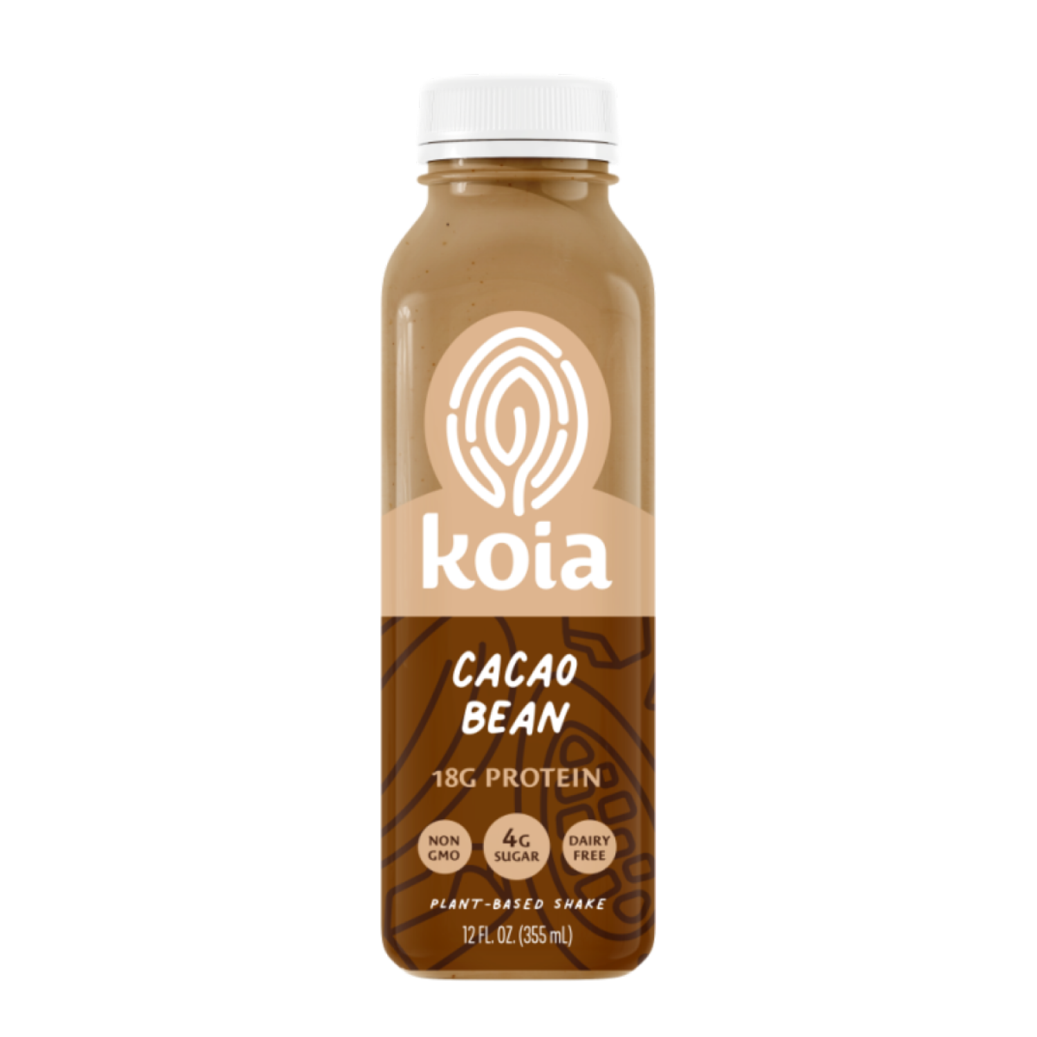 slide 1 of 3, Koia Protein - Cacao Bean - Ready To Drink Protein Shake - 12oz, 12 fl oz