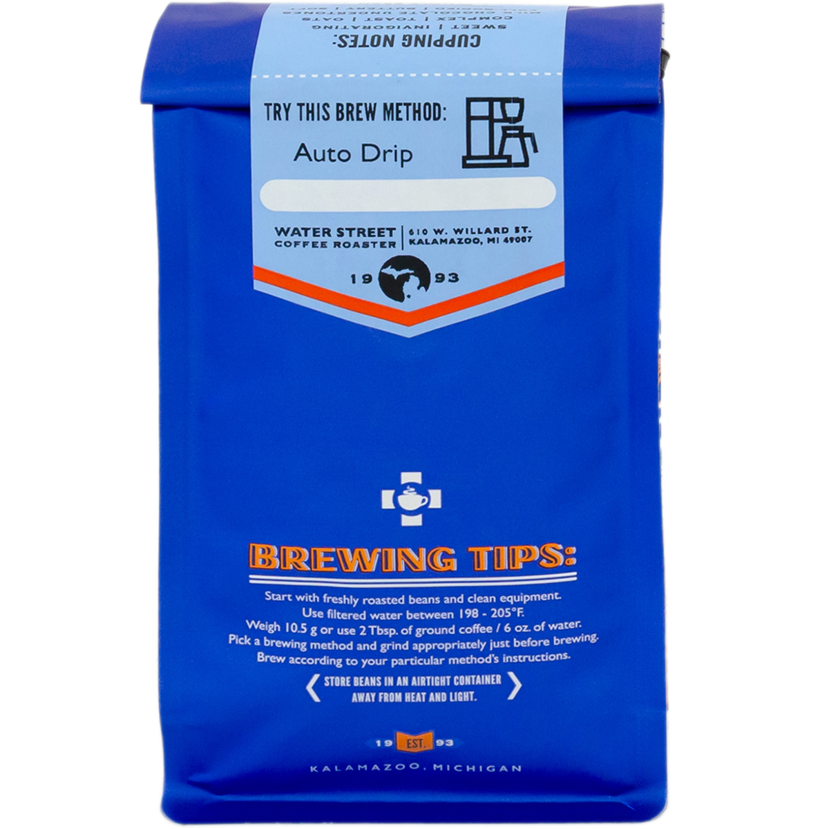 slide 5 of 5, Water Street Coffee West Coast Breakfast Blend Whole Bean - 12 oz, 12 oz