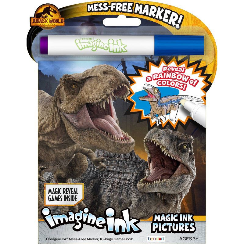 slide 5 of 5, Bendon Jurassic World: Dominion Imagine Ink Book, 1 ct