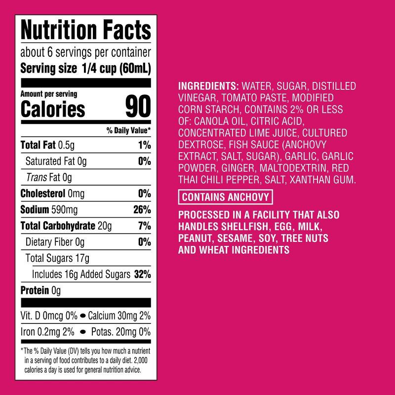 slide 4 of 4, Sweet Thai Chili Sauce - 12 fl oz - Good & Gather™, 12 fl oz