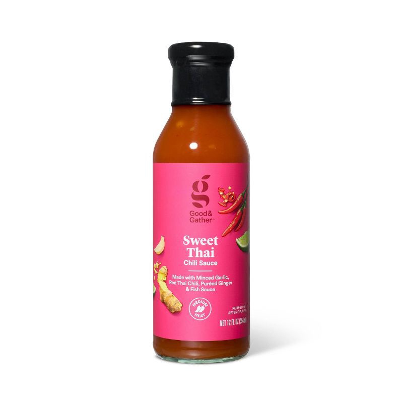 slide 1 of 4, Sweet Thai Chili Sauce - 12 fl oz - Good & Gather™, 12 fl oz