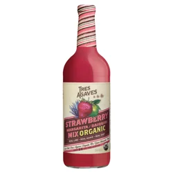 Tres Agaves Organic Strawberry Margarita/Daiquiri Mix 33.8 fl oz