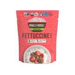 Miracle Noodle Kitchen Miracle Noodle Plant-Based Organic Ready-To-Eat Fettuccine Style Noodles - 7 oz