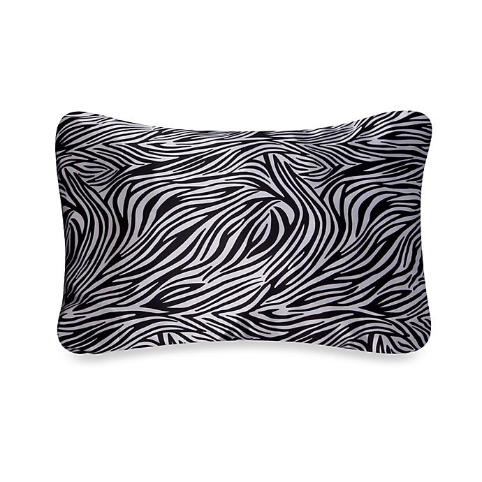 slide 2 of 2, Morning Glamour Satin Standard Pillowcase - Zebra, 1 ct