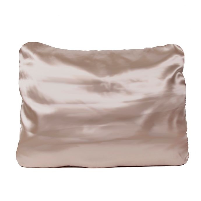 slide 2 of 2, Morning Glamour Satin Standard Pillowcases - Gold, 2 ct