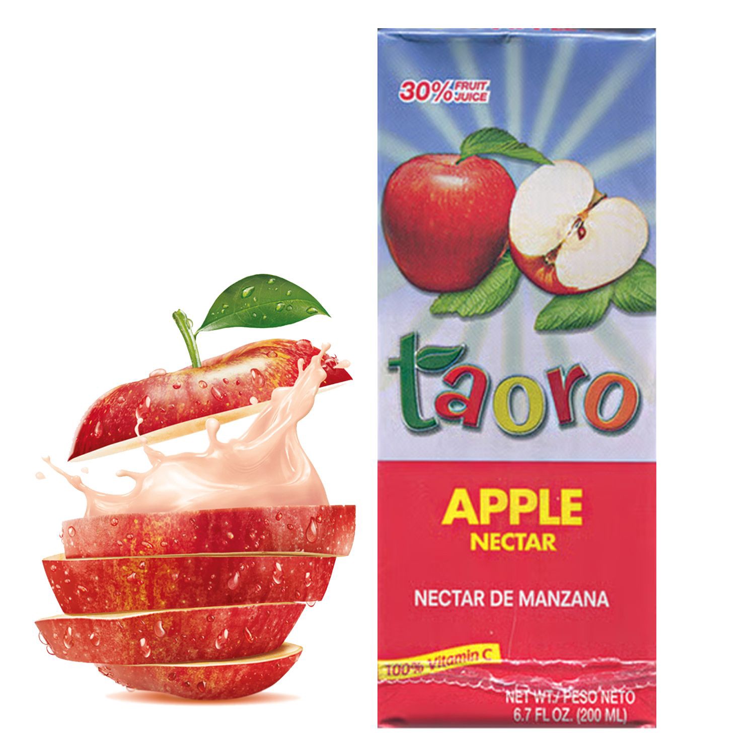 slide 3 of 3, Taoro Nectar Apple- 3 ct, 3 ct