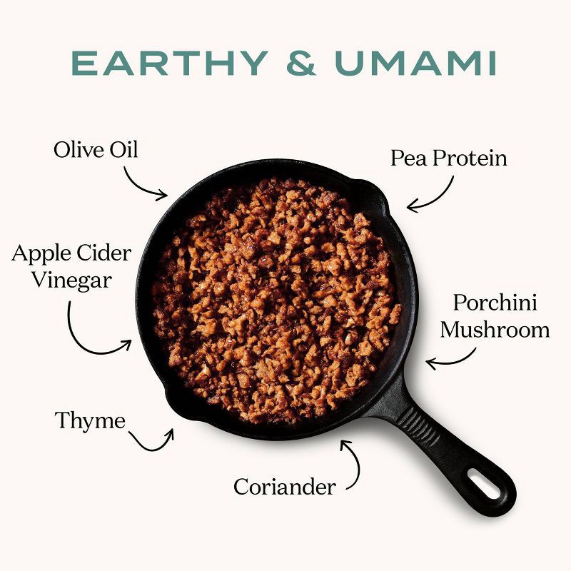 slide 4 of 9, Abbot's Plant Based Vegan Ground Beef - 10oz, 10 oz