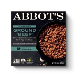 Abbot's Plant Based Vegan Ground Beef - 10oz