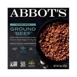 Abbot's Plant Based Vegan Ground Beef - 10oz