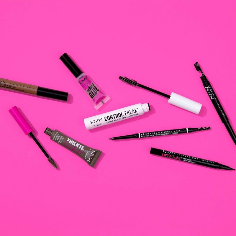 slide 9 of 9, NYX Professional Makeup Vegan Micro Eyebrow Pencil - 05.5 Cool Ash Brown - 0.003oz, 0.003 oz