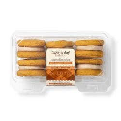 Pumpkin Spice Soft Sandwich Cookies - 7.75oz/6ct - Favorite Day™