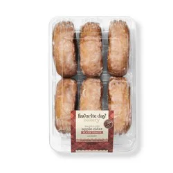 Apple Cider Glazed Donuts - 10oz/6ct - Favorite Day™