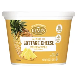 Kemps Pineapple Cottage Cheese - 15 Oz