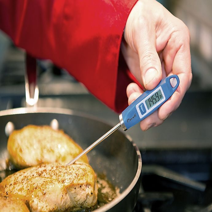 slide 7 of 9, Escali Gourmet Digital Thermometer - Blue, 1 ct