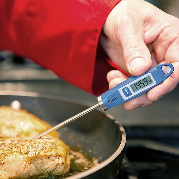 slide 8 of 9, Escali Gourmet Digital Thermometer - Blue, 1 ct