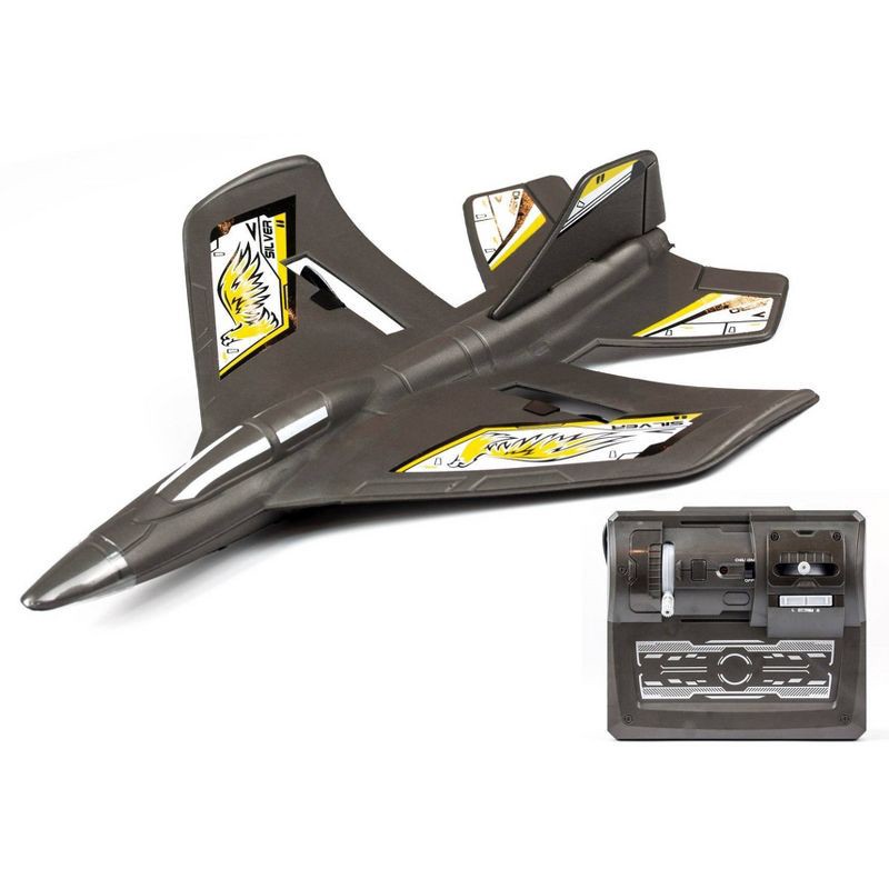 slide 1 of 5, Flybotic X Twin: Silverlit Remote Control Starter Drone, Rechargeable Battery, Infrared, 50m Range, 1 ct