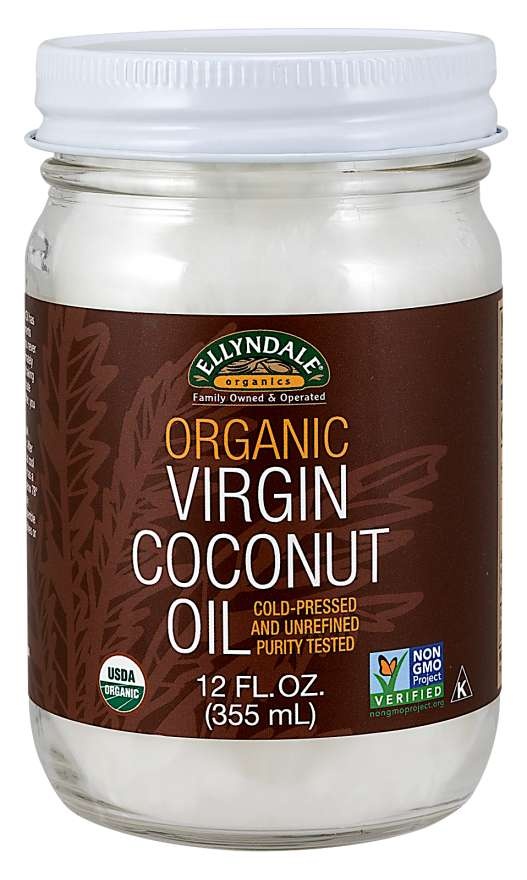 slide 1 of 1, NOW Foods Virgin Coconut Oil In Glass Jar, Organic, 12 fl oz