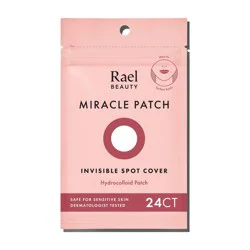 Rael Beauty Miracle Pimple Patch Invisible Spot Cover for Acne - 24ct: Hypoallergenic, Paraben-Free, Unscented