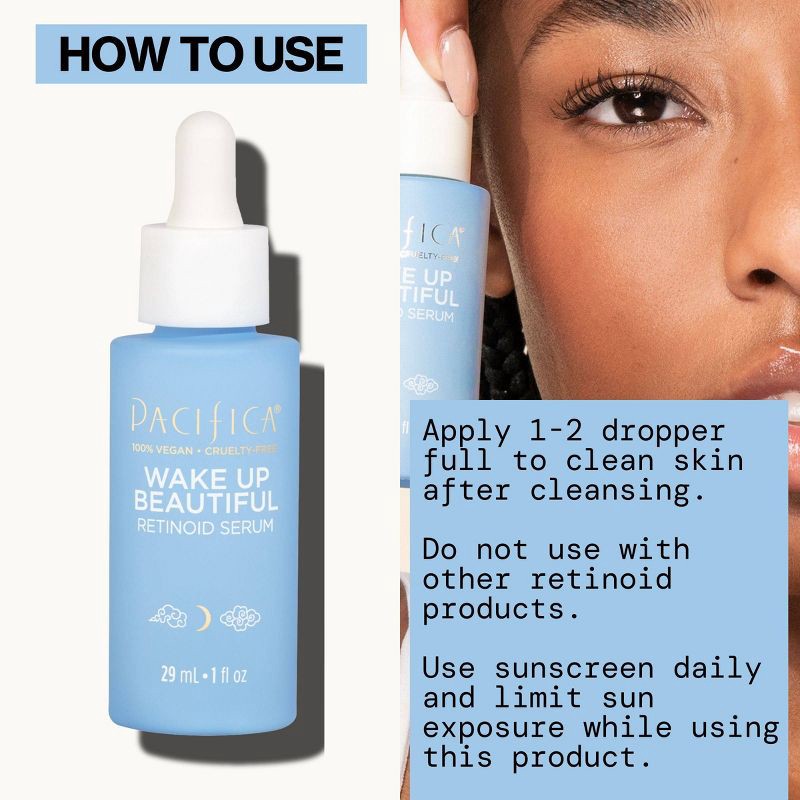 slide 4 of 11, Pacifica Wake Up Beautiful Retinoids Face Serum - 1 fl oz, 1 fl oz
