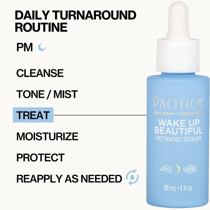 slide 5 of 11, Pacifica Wake Up Beautiful Retinoids Face Serum - 1 fl oz, 1 fl oz