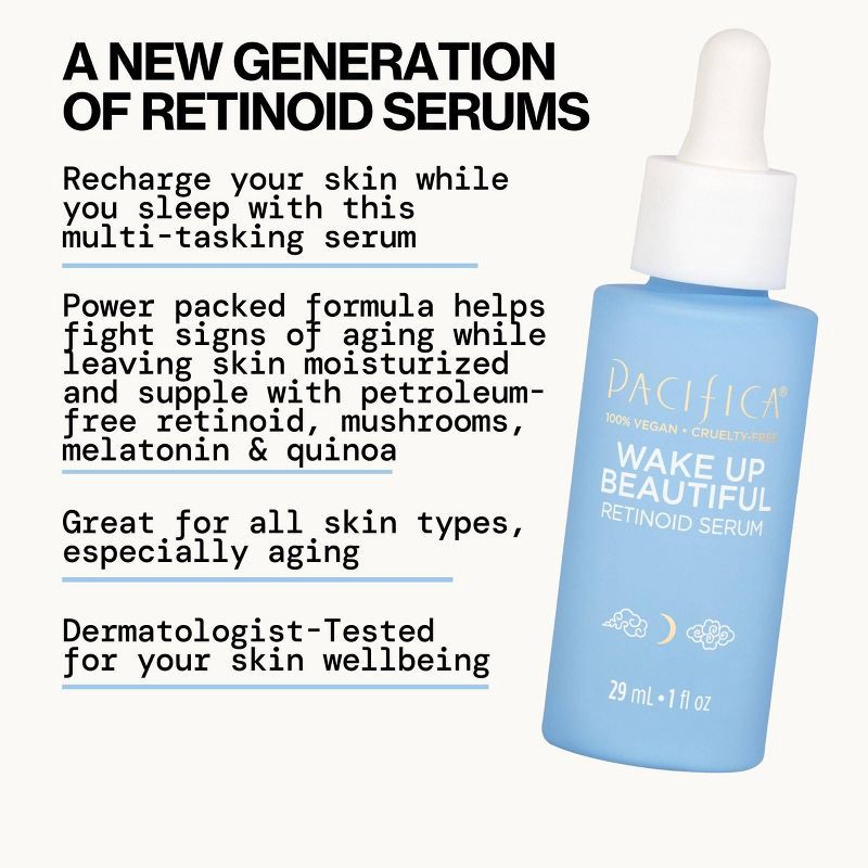 slide 7 of 11, Pacifica Wake Up Beautiful Retinoids Face Serum - 1 fl oz, 1 fl oz