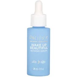 Pacifica Wake Up Beautiful Retinoids Face Serum - 1 fl oz: Paraben-Free, Vegan, With Hyaluronic Acid, For Normal & Mature Skin