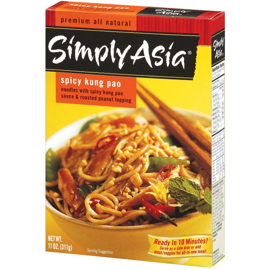 slide 3 of 3, Simply Asia Spicy Kung Pao, 1 ct