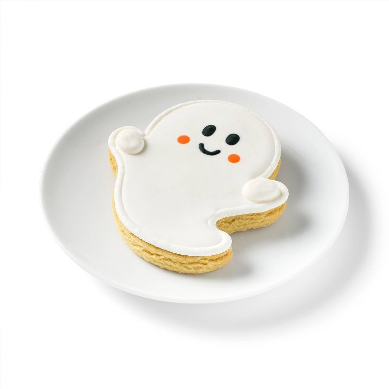 slide 2 of 3, Halloween Decorated Cookie Ghost - 2.12oz - Favorite Day™, 2.12 oz