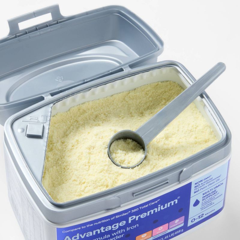 slide 3 of 9, Advantage Premium Infant Formula with Iron Powder - 23.2oz - up&up™, 23.2 oz