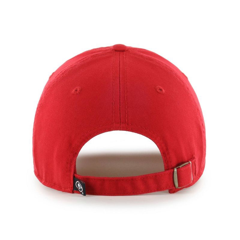 slide 2 of 2, NCAA Georgia Bulldogs Men's Clean Up Fabric Washed Relaxed Fix Hat: Team Logo Sports Apparel, 1 ct