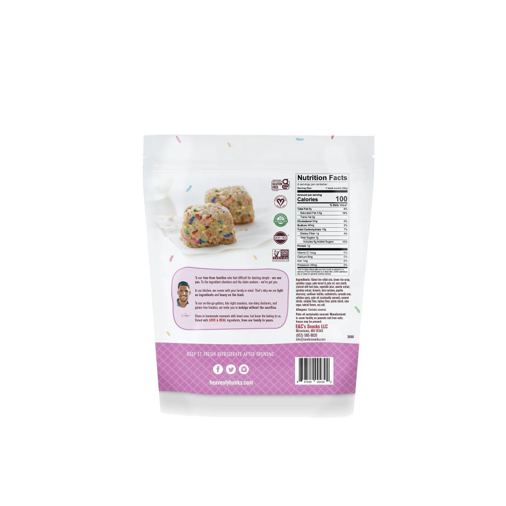 slide 3 of 7, Heavenly Hunks Birthday Cake Bites - 6oz, 6 oz