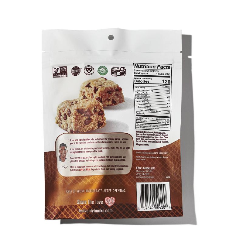 slide 2 of 7, Heavenly Hunks Oatmeal Chocolate Chip Cookie Bites - 6oz, 6 oz