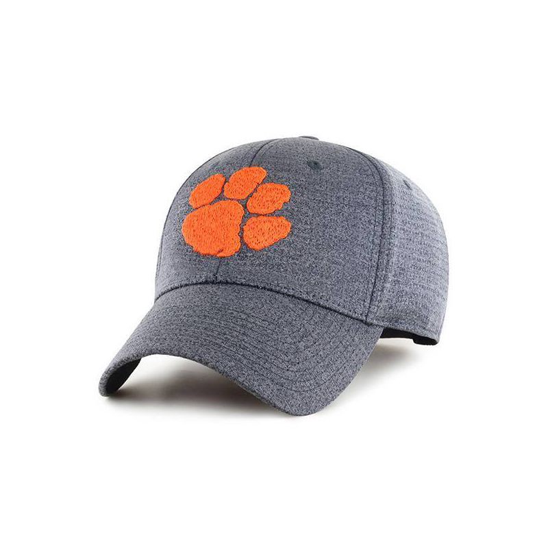 slide 1 of 2, NCAA Clemson Tigers Men's Rodeo Charcoal Gray Mesh Hat, 1 ct