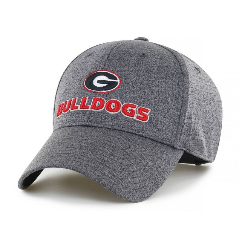 slide 1 of 2, NCAA Georgia Bulldogs Men's Rodeo Charcoal Gray Mesh Hat, 1 ct