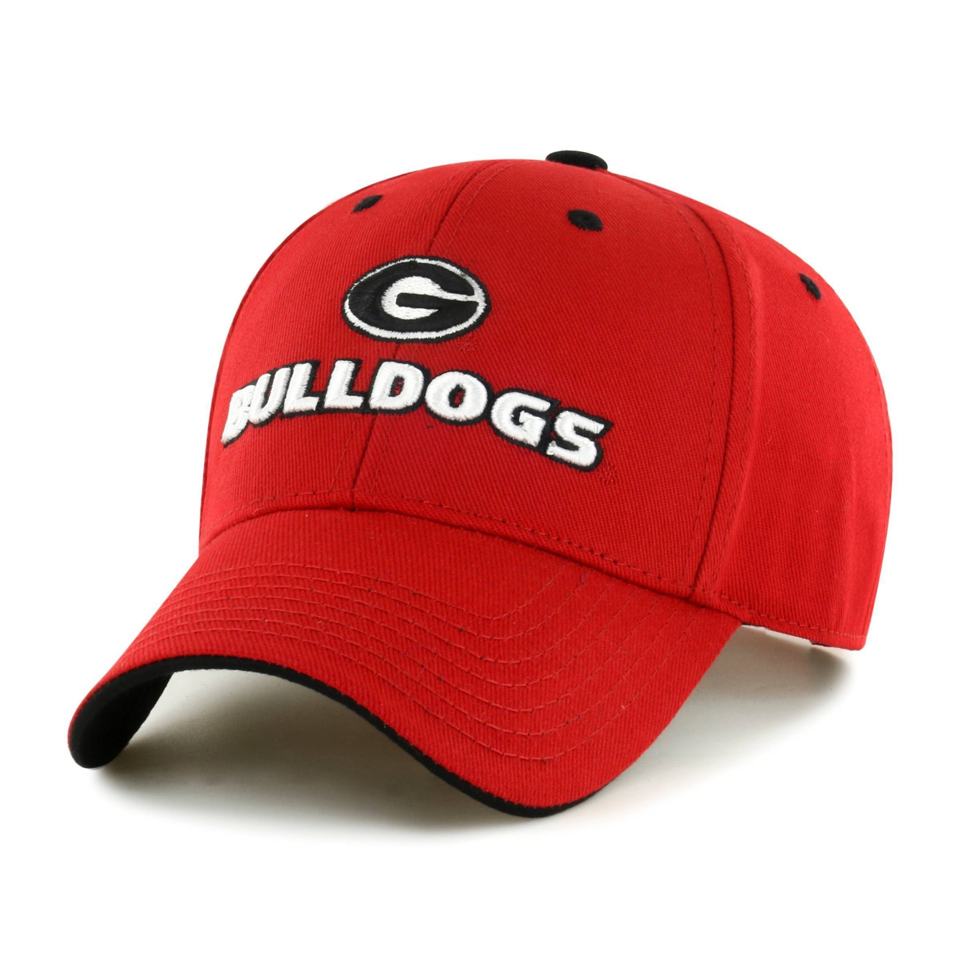 slide 1 of 2, NCAA Georgia Bulldogs Men's Money Maker Heavy Twill Structured Hat, 1 ct