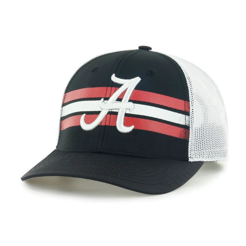 slide 1 of 1, NCAA Alabama Crimson Tide Men's Triple Fade Black & Gray Hard Mesh Hat, 1 ct