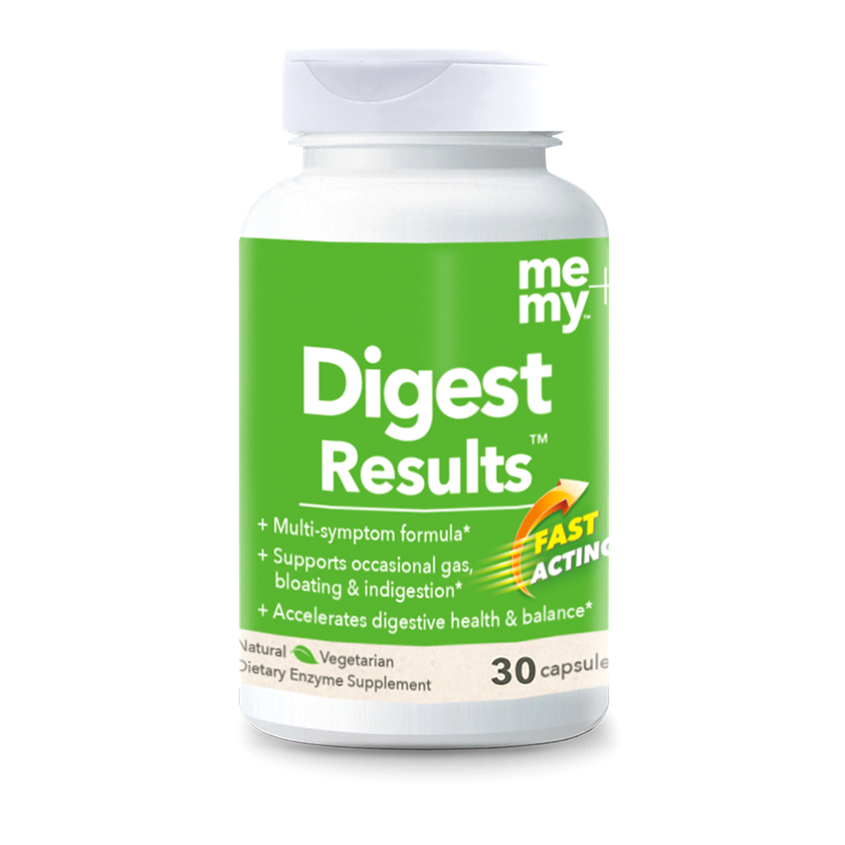 slide 3 of 5, Me+My Digest Results Dietary Enzyme Supplement, 30 ct