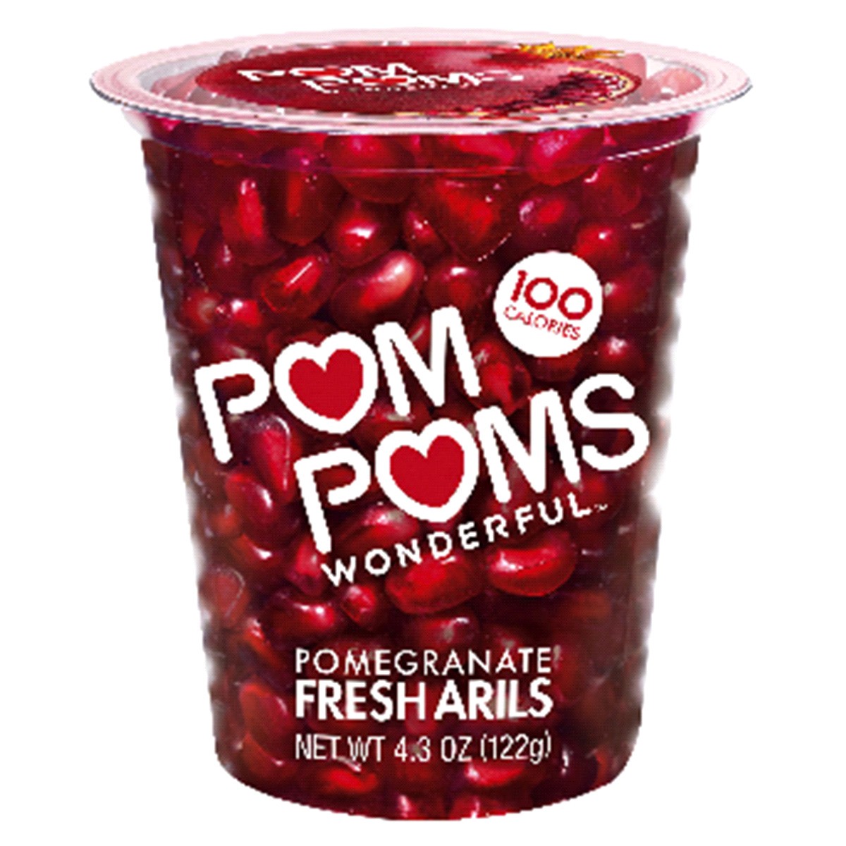 slide 1 of 1, POM POMS Pomegranate Seeds , 4 oz, 4 oz