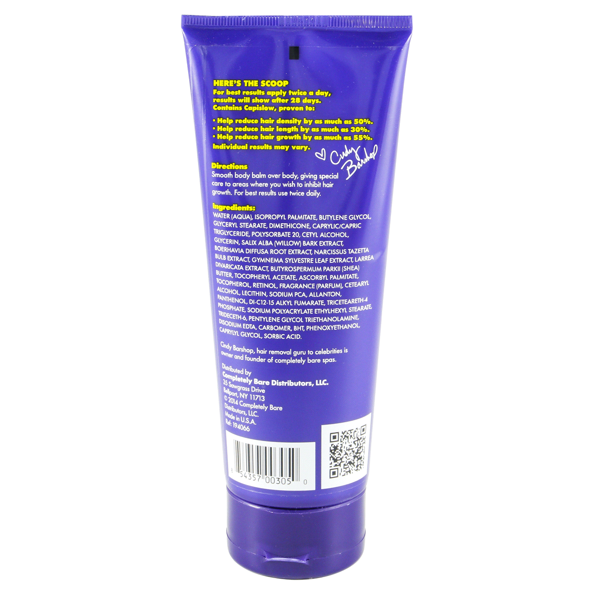 slide 2 of 2, Completely Bare don't grow THERE Body Moisturizer & Hair Inhibitor, 6.7 fl oz