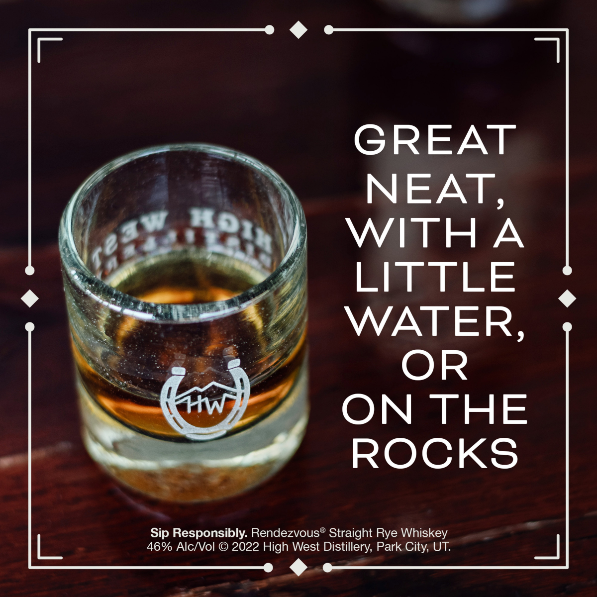 slide 5 of 5, High West Rendezvous Rye Whiskey\, 375 mL Bottle\, 92 Proof, 375 ml