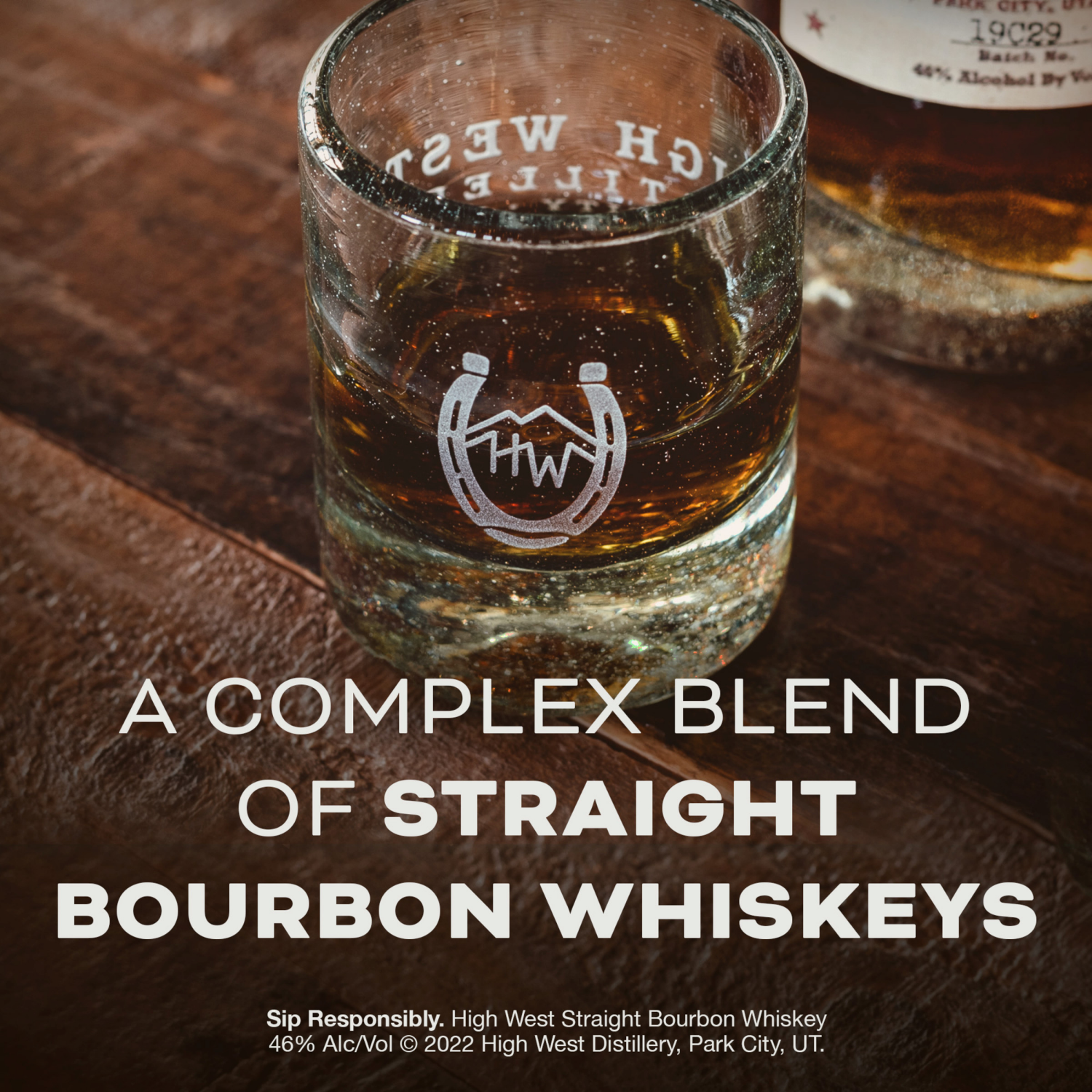 slide 3 of 5, High West Bourbon Whiskey, 375 mL Bottle, 92 Proof, 375 ml