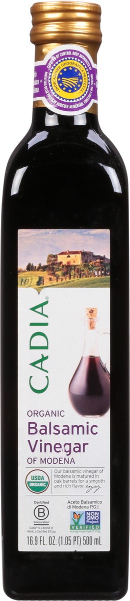slide 6 of 9, Cadia Organic Balsamic Vinegar of Modena 16.9 fl oz, 16.9 fl oz