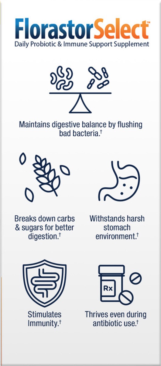 slide 4 of 8, FlorastorSelect Immunity Boost, 30 ct