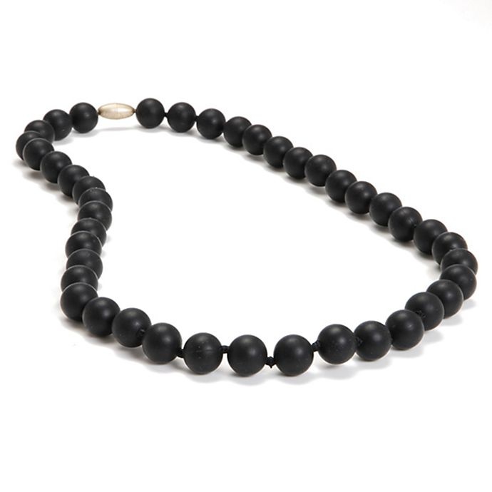 slide 1 of 1, chewbeads Jane Necklace - Black, 1 ct