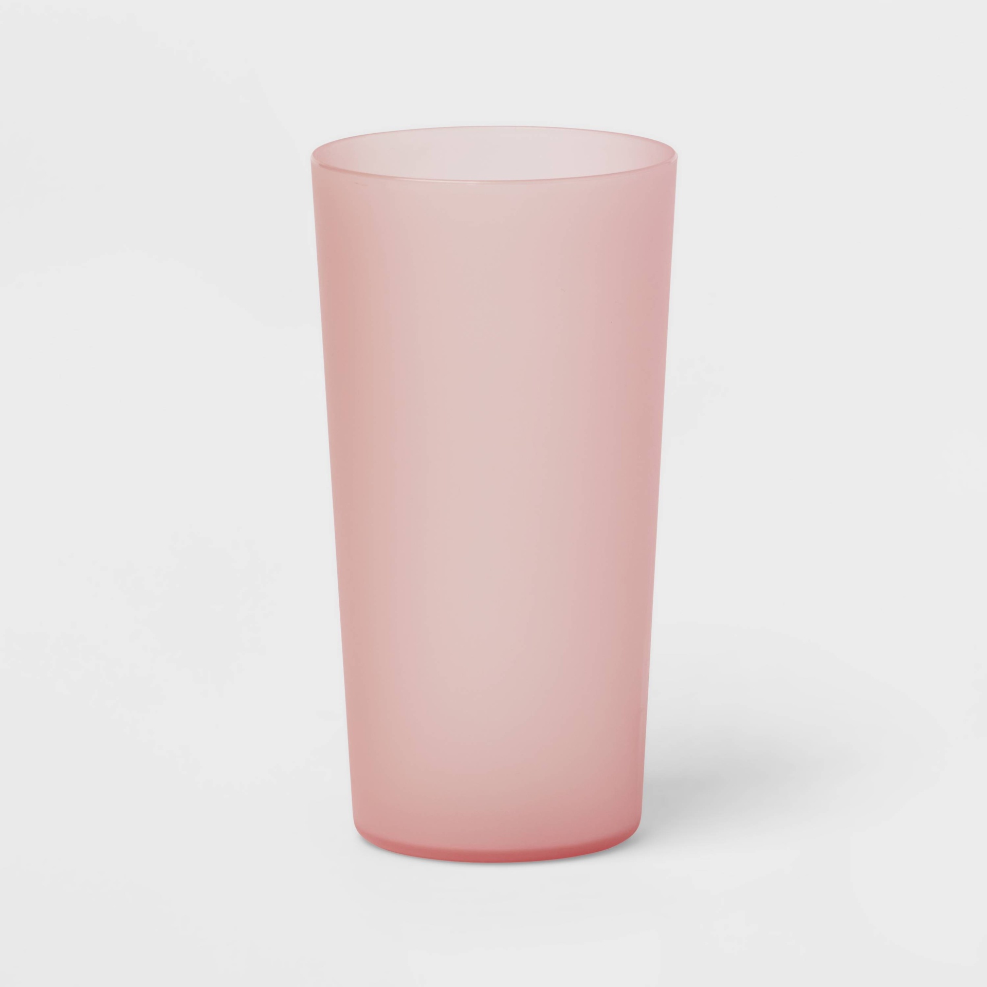 slide 1 of 3, 26oz Plastic Tall Tumbler Coral Dream Pink - Room Essentials, 26 oz