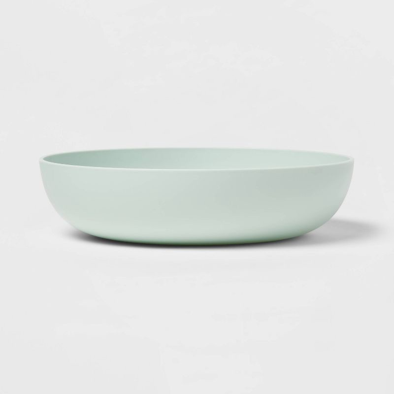 slide 1 of 3, 40.5oz Plastic Dinner Bowl Mint - Room Essentials, 1 ct